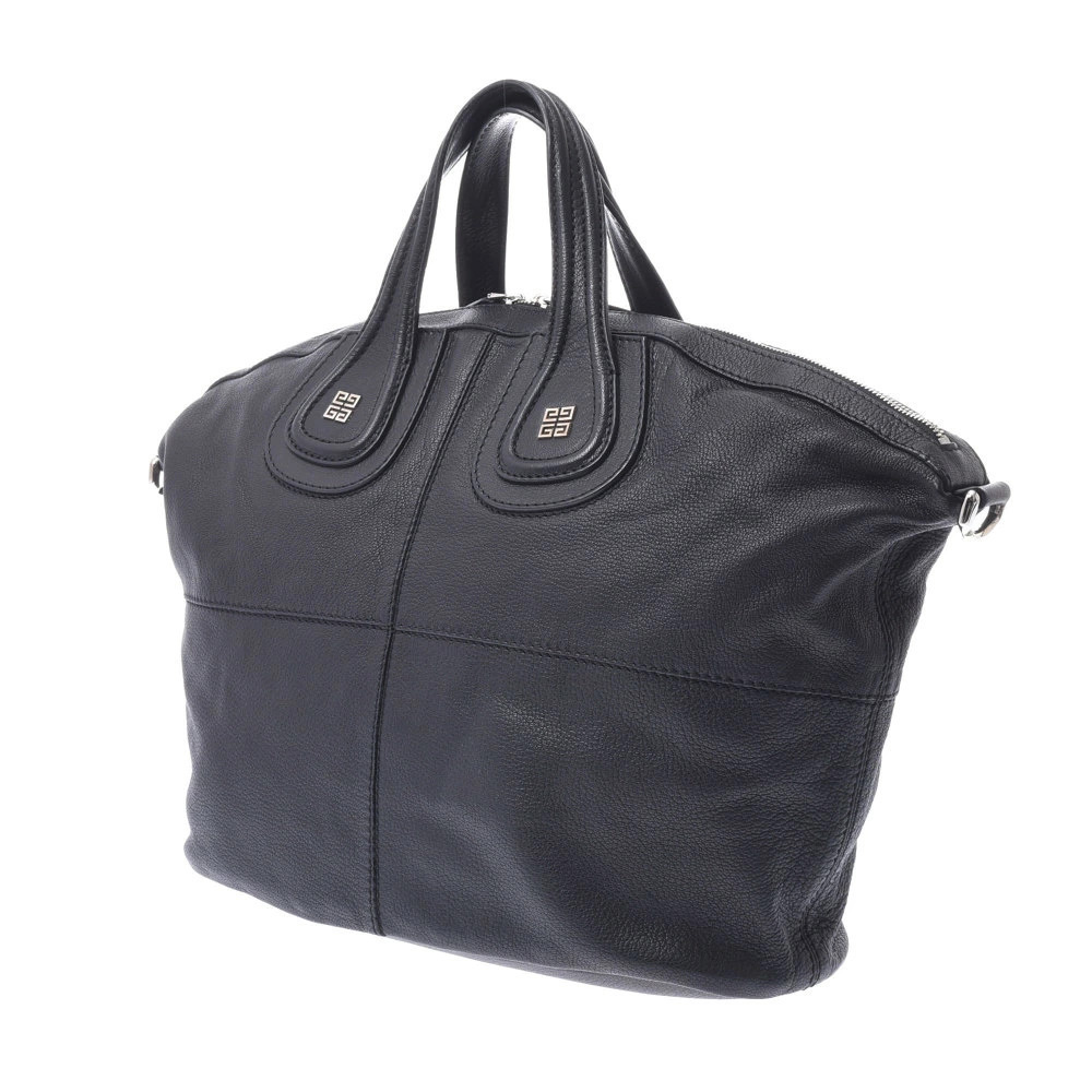 Givenchy Calfskin Handbag Bag Nightingale Black